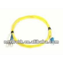 LC-ST Single mode Duplex cabo de fibra óptica patch 1 metro